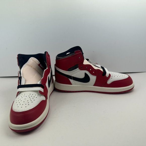 Nike Air Jordan 1 Retro High OG Varsity Red Black Sail FD1412-612 PS Sz 12C- 3Y - Picture 4 of 11